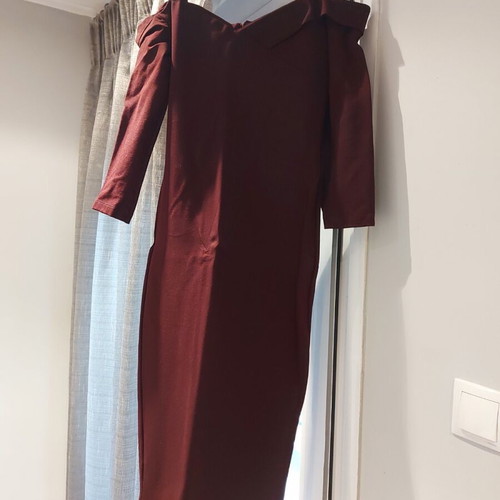 Twenty 29 women's midi dress like new, burgundy, size S