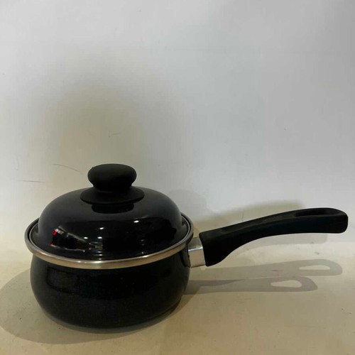 Toledo saucepan used, dark blue 13x31x15.5 cm
