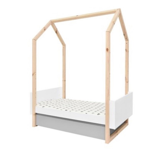 Bellamy preteen bed - cot Montessori, like new, Grecostrom mattress available