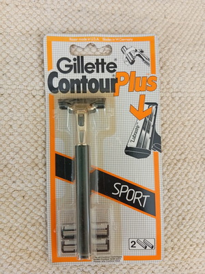 Ξυριστική μηχανή Gillette Contour Plus Sport καινούργια