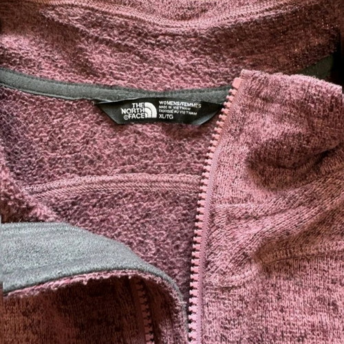 The North Face pink fleece jacket used, size XL