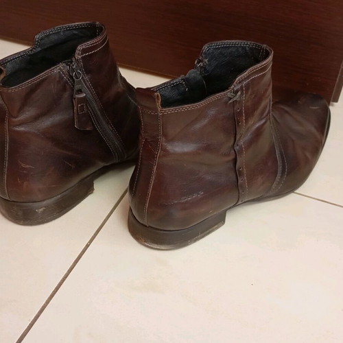 Δερμάτινα μποτάκια Airstep μεταχειρισμένα, καφέ, μέγεθος 45