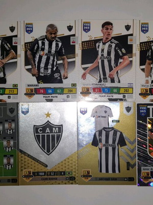 Κάρτες Clube Atletico Mineiro μεταχειρισμένες, πακέτο 12 FIFA 365 Andrenalyn 2023