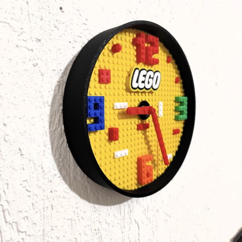 Handmade 3D Wall Clock colorful design, new