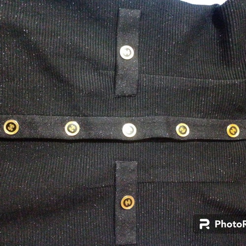 Petite Sophisticate vintage dress used, black, XS