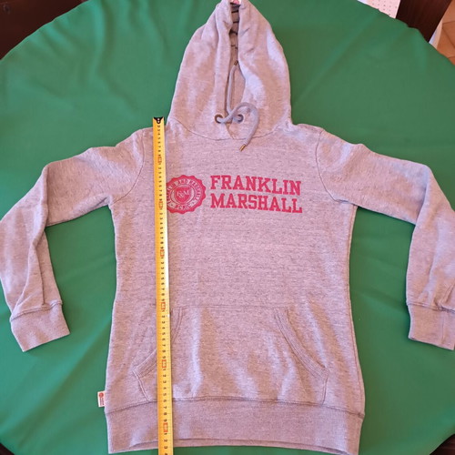 Franklin & Marshall hoodie Small like new, grey and red