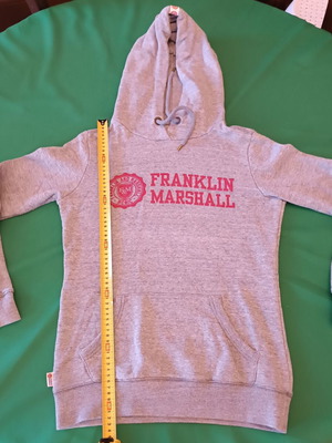 Franklin & Marshall hoodie Small like new, grey and red