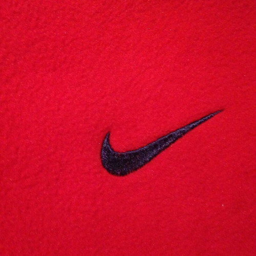 Nike fleece jacket unisex XL red new
