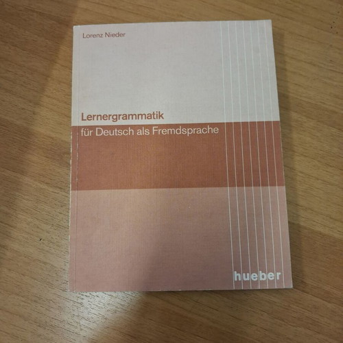 Lernergrammatik für Deutsch als Fremdsprache like new