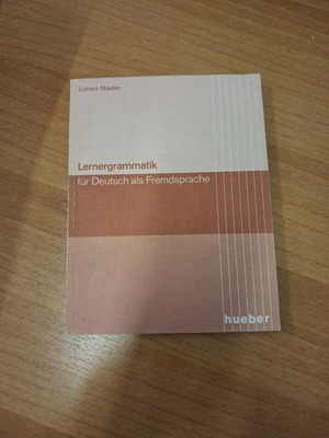Lernergrammatik für Deutsch als Fremdsprache like new