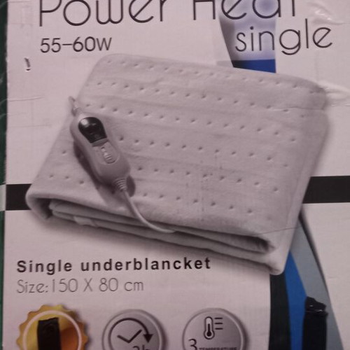 Electric single blanket new 1.50 x 0.80 m