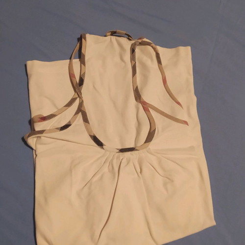 Burberry blouse with strap white, like new, size XS
