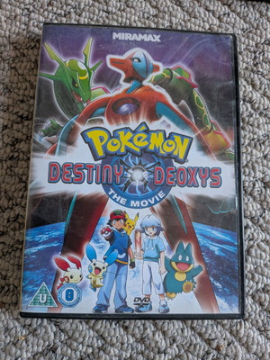 Pokemon Destiny Deoxys The Movie DVD used