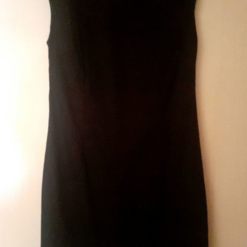 Short black Zara dress with open back, size Small