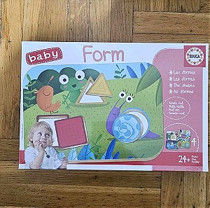 Παιδικό Puzzle Σφηνώματα Baby Form 4pcs