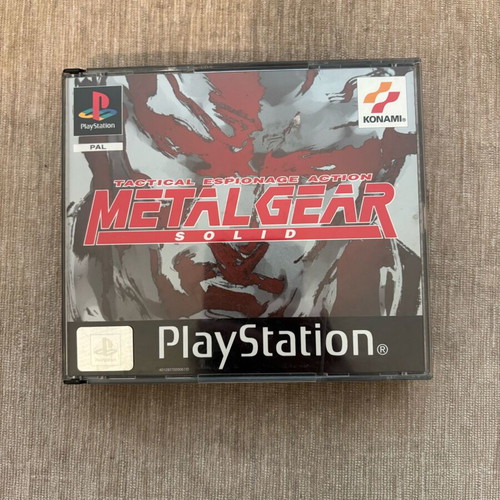 Metal Gear Solid used, PlayStation 1 / PS1 German version