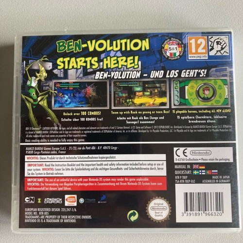 Ben 10 Omniverse Nintendo DS like new, complete set