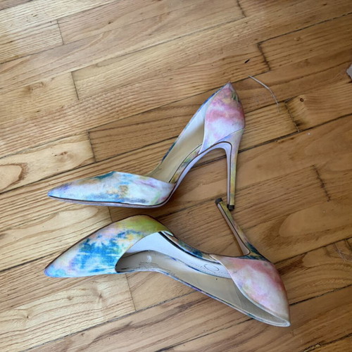 Jessica Simpson multicolor pumps size 38.5