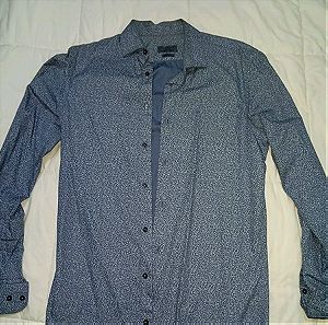 Ανδρικό μακρυμάνικο πουκάμισο Zara (S) slim fit