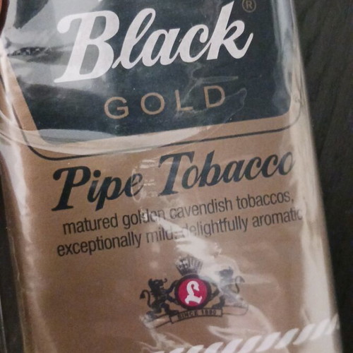Captain Black Gold pipe tobacco, sealed, made in USA