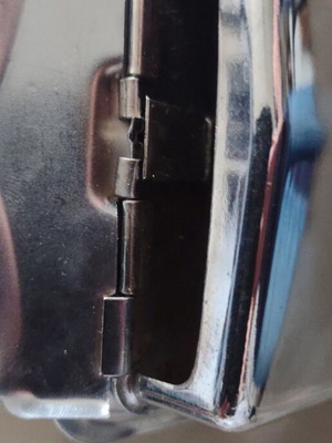 Ashtray chrome, new
