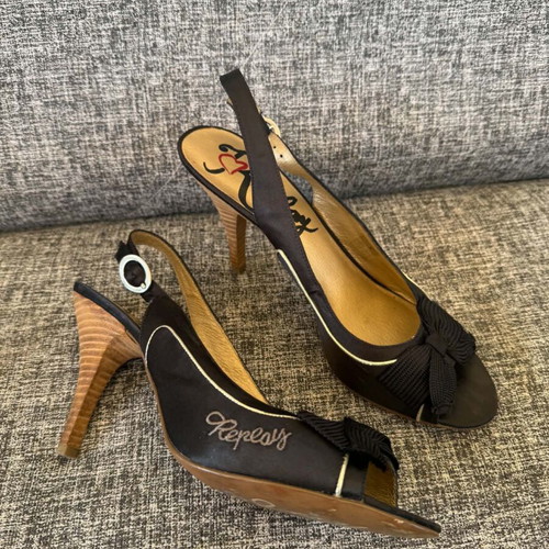 Replay women sandals size 41 like new, black and beige