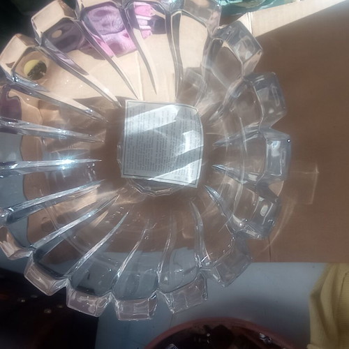 Crystal bowl unused