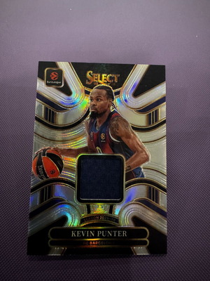 Kevin Punter 2025-26 Select EuroLeague Memorabilia Patch silver, perfect condition