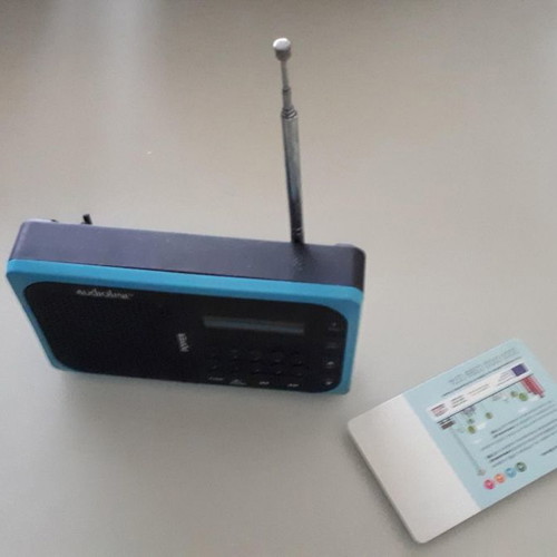 Audioline digital radio used