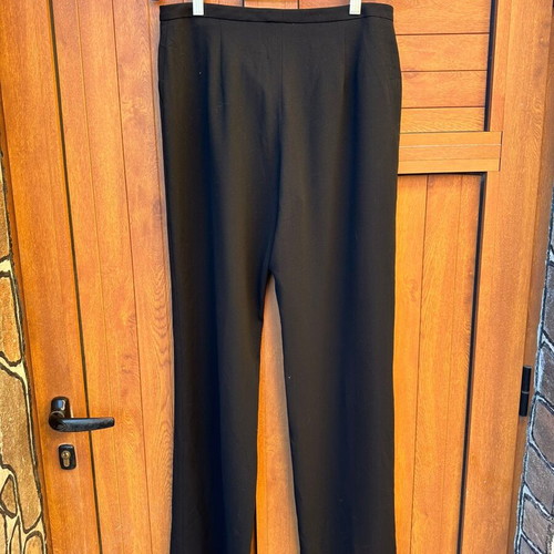Calvin Klein wool pants like new, black, size L