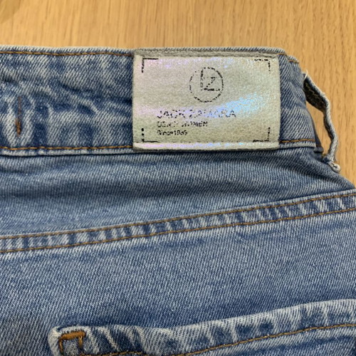Jack Zamara women's slim straight blue jeans size 28