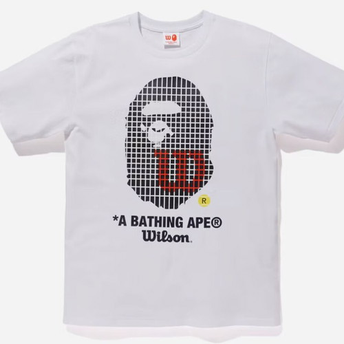 Wilson x BAPE Aape by A Bathing Ape® T-shirt like new, size S