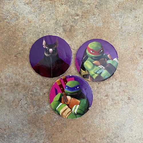 Turtles collectible caps 2014 used