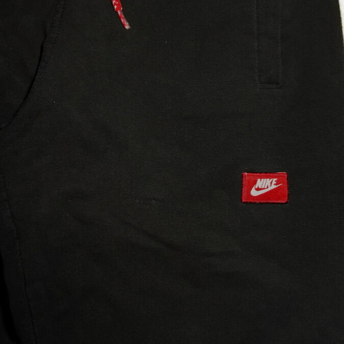 Nike Black Sweatpants with Red Detailing like new