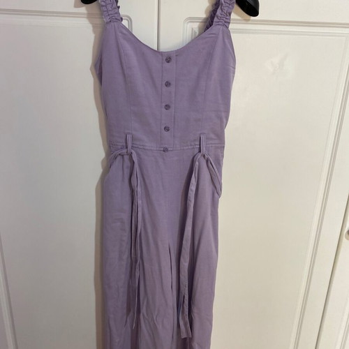Funky Buddha purple one-piece jumpsuit like new, size M