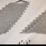  Vero moda medium γκρι πουλόβερ με φερμουάρ στο πίσω μέρος σε άριστη κατασταση