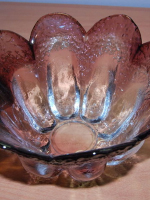 Fondue bowl used or fruit bowl