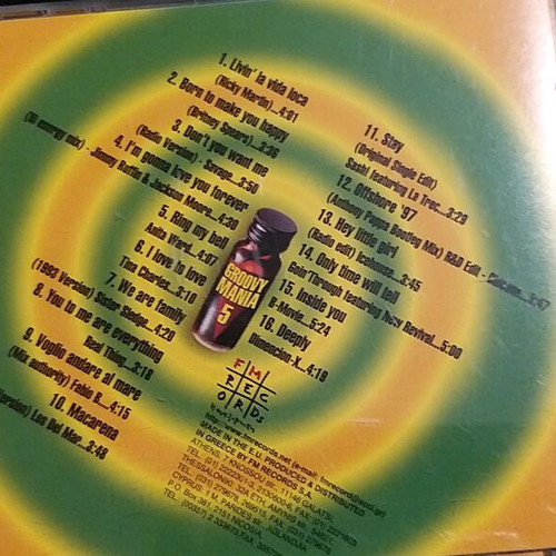 Groovymania CD used, laiko, collectible