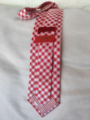 Thema red tie new