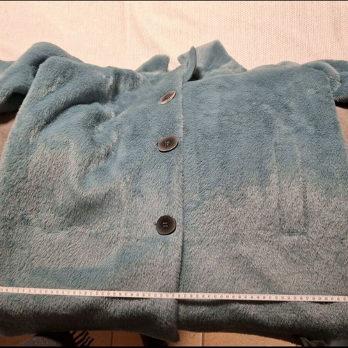 Parabita Blue Mint Coat like new, plus size