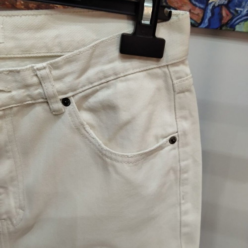 Pull&Bear Mom Fit Jeans ecru size EUR 42 like new