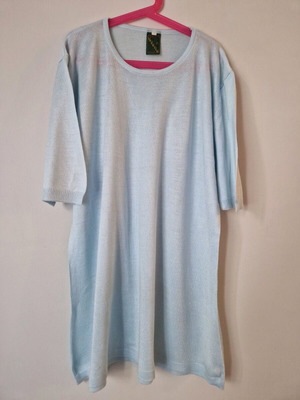 Blue blouse Large new