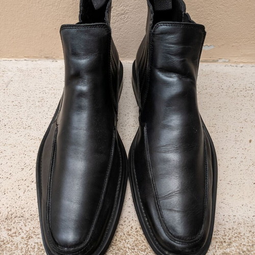 Thomas Stanford men's leather boots with elastic size 40 like new