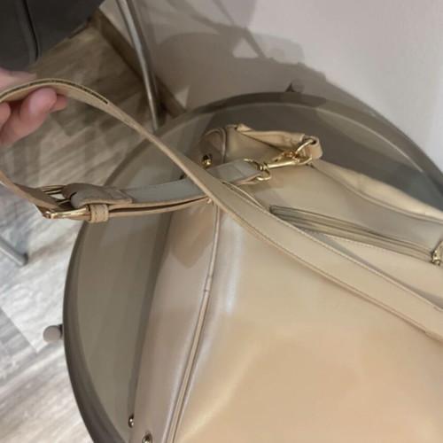 Doca beige backpack bag