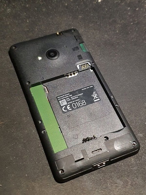 Microsoft Lumia 535 (RM-1089) μεταχειρισμένο για ανταλλακτικά