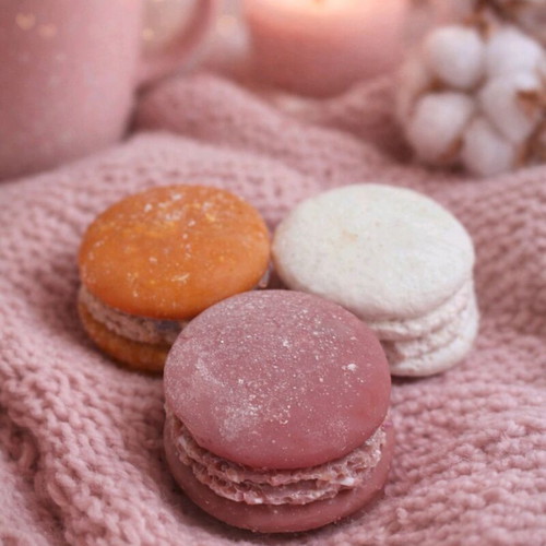 Wax melts macaroons 50g 3pcs made of soy wax made to order