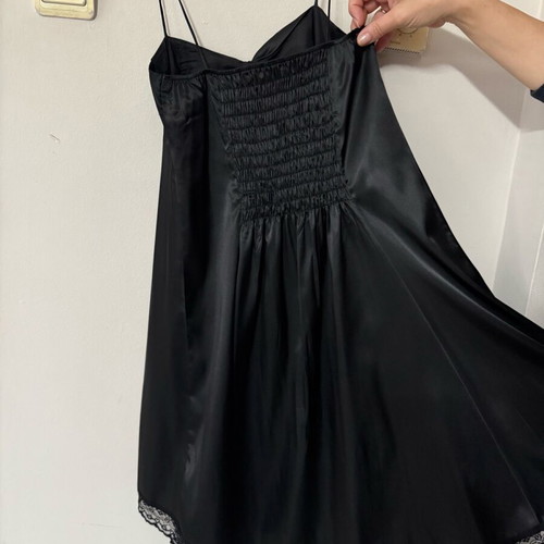 Black evening dress like new, size M