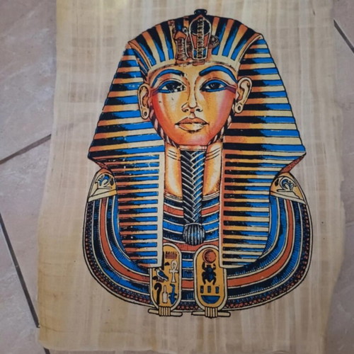 Authentic papyrus with certificate