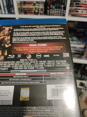Taking Lives Blu-Ray director's cut like new, crime thriller horror