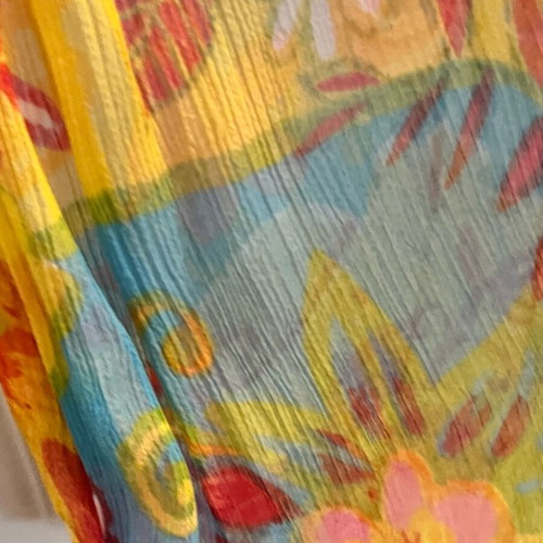 Kaftan Alexi Andriotti size large used, multicolor